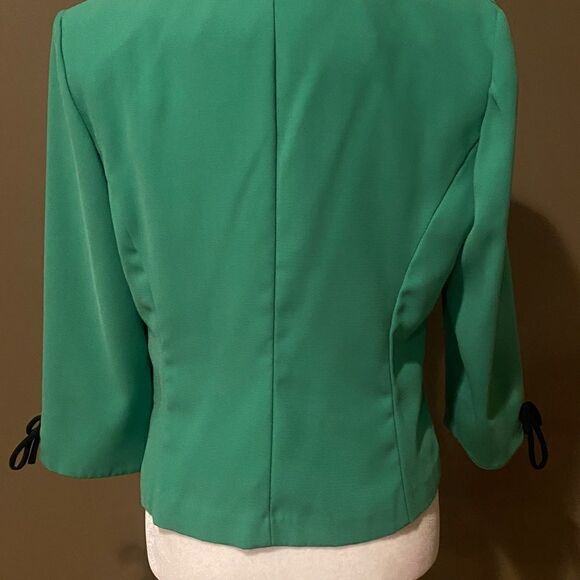 Miss Dorby Green 2 Pc Blazer Jacket Blazer & Under Shirt - Picture 4 of 14